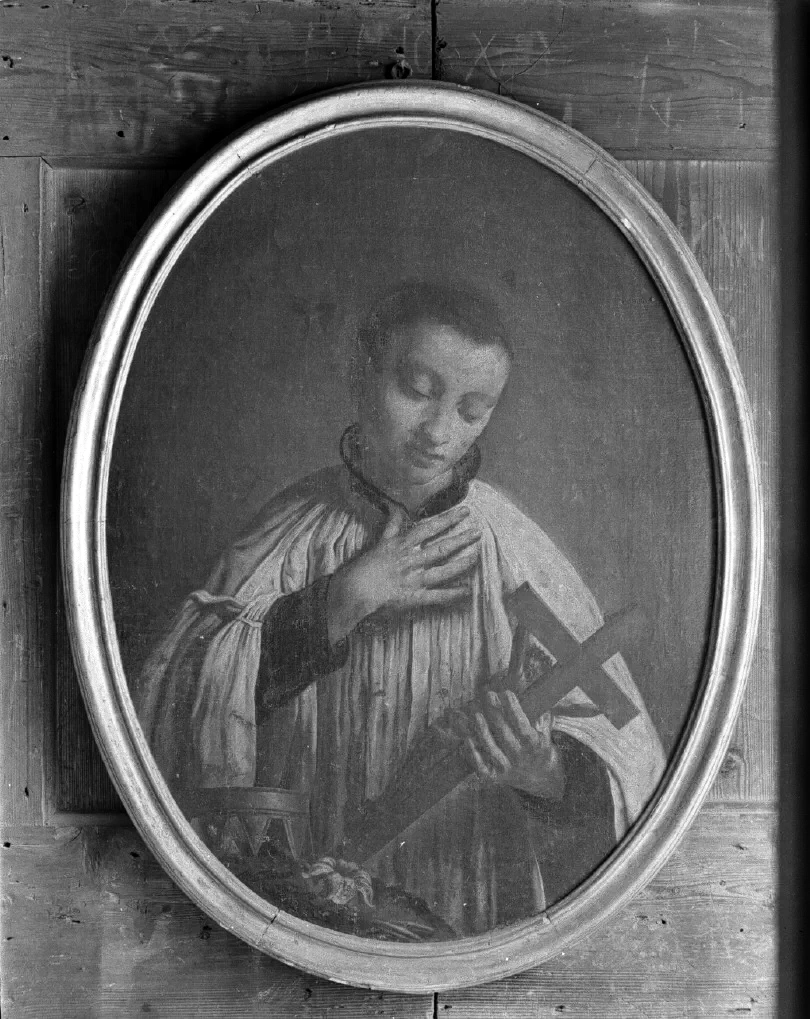 Antonio Marinetti, il Chiozzotto - San Luigi Gonzaga, Chiesa del Patrocinio della Beata Vergine Maria e di San Filippo Neri , Chioggia, Venezia
